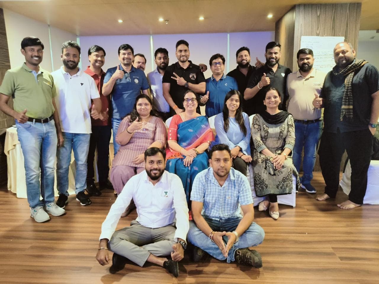 Team coaching session