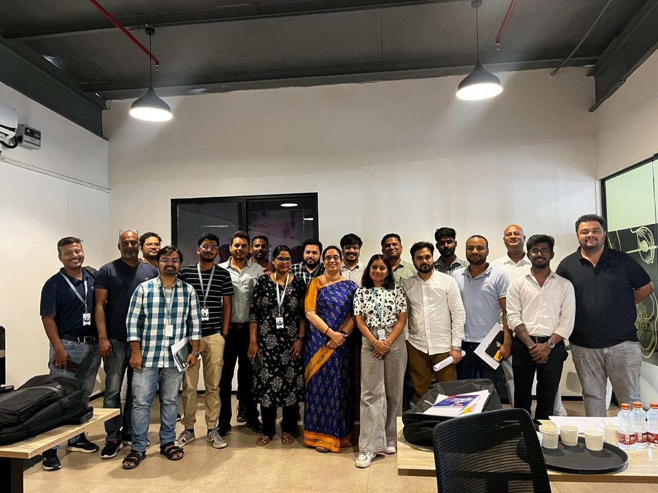 Corporate workshop session